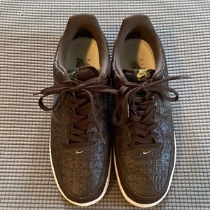 Brown snake skin Air Force 1